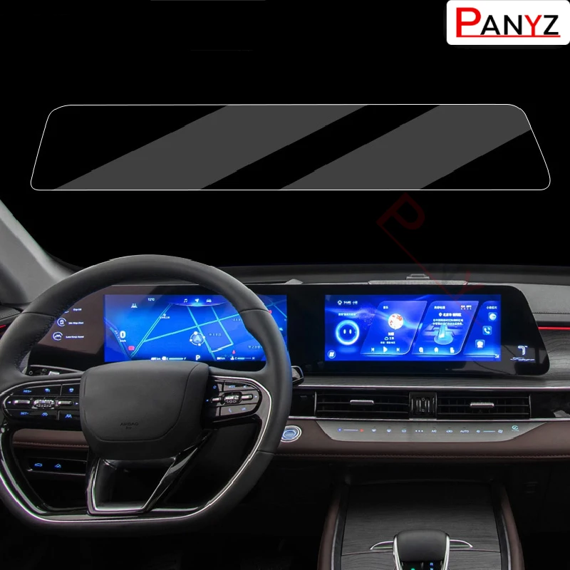 

For Chery OMODA 5 2021-2023 Car GPS Navigation Protective Film LCD Screen TPU Protector Sticker Anti-scratch Fitting Accessories
