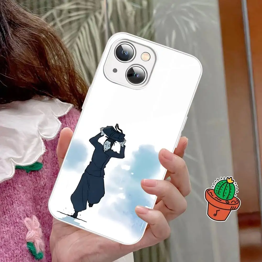 Фото Японское закаленное стекло J-jujutsu K-kaisen для Iphone 14 13 12 11 Pro Mini XS MAX 14Plus X XS XR Fundas №5