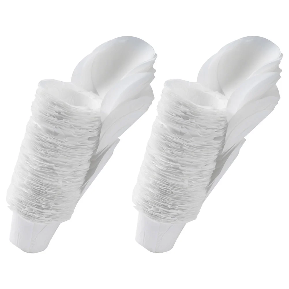 

100 Pcs Filter Filters Coffee Powder Filtering Paper Cups Espresso Lid Supplies