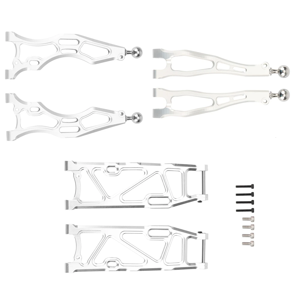 Metal Front & Rear Suspension Arm Set for Arrma 1/8 Kraton Notorious Outcast Talion 1/7 Fireteam RC Car Upgrade Parts,2