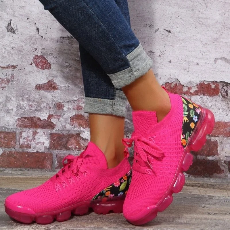 

Women Mesh Breathable Sport Sneakers Ladies Casual Light Outdoor Shoes Female Platform Running Walking Shoes Sneakers Women