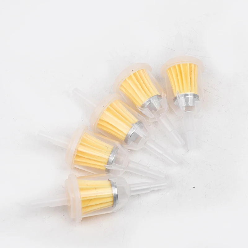 5 шт. встроенный газовый/топливный фильтр 6/8 мм 1/4 дюйма для газонокосилки