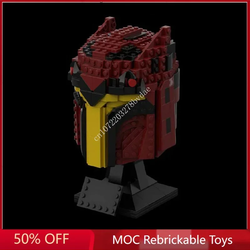 621 шт. Star Plan MOC шлем Rook Kast Battle модель строительного блока архитектура образование