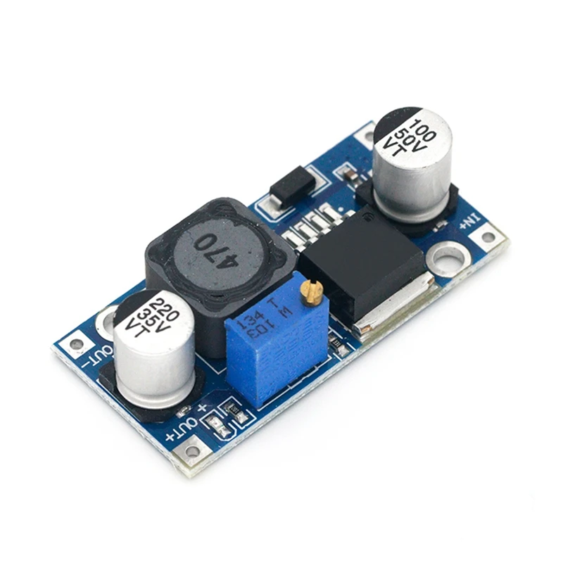 LM2596S DC-DC понижающий модуль питания 3A Регулируемый LM2596 Регулятор напряжения 24 В 12 5