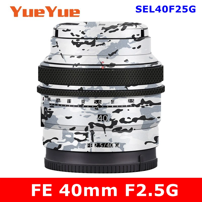 

Для Sony FE 40 мм F2.5 G SEL40F25G наклейка на корпус объектива камеры против царапин защитная пленка защитная наклейка КОЖА 40 2,5