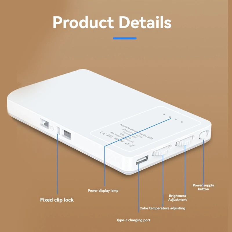 Мобильный телефон заполняющий светильник для фотографий и видео