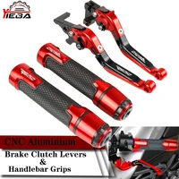 motorcycle accessories folding extendable brake clutch lever handbar handle grips for aprilia rs250 1998 1999 200 2001 2002 2003