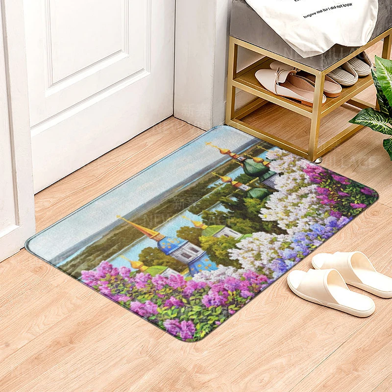 Противоскользящий коврик для ванной комнаты маленький душа домашний