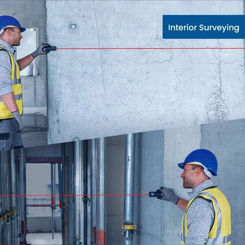 Дальномер лазерный BOSCH GLM 30-23 с двумя кнопками высокоточный легкий и современный