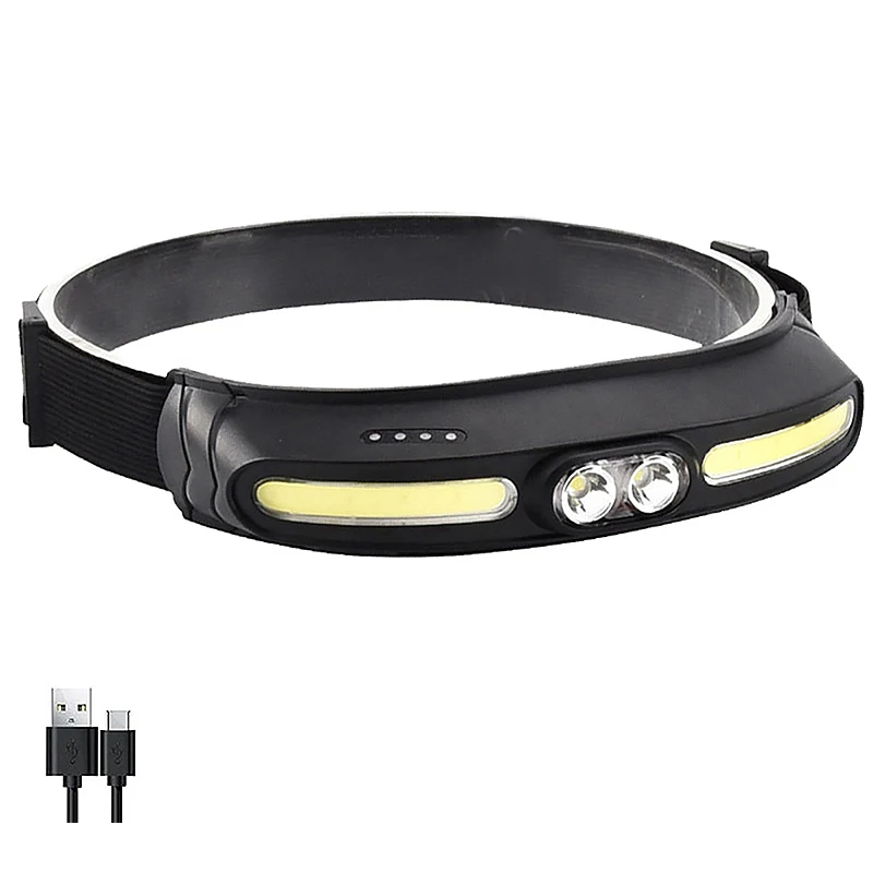 

Фонарь XPE COB, аккумуляторный, USB Type-C
