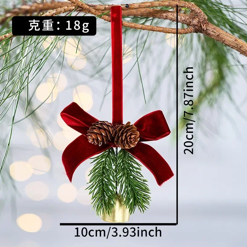 

Новогодний венок-колокольчик