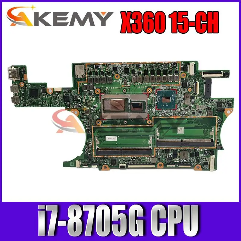 

Фонарь DAX35AMBAG1 X35A для HP Spectre X360 15-CH 15T-CH, материнская плата для ноутбука с фонариком DDR4 100%, протестирована