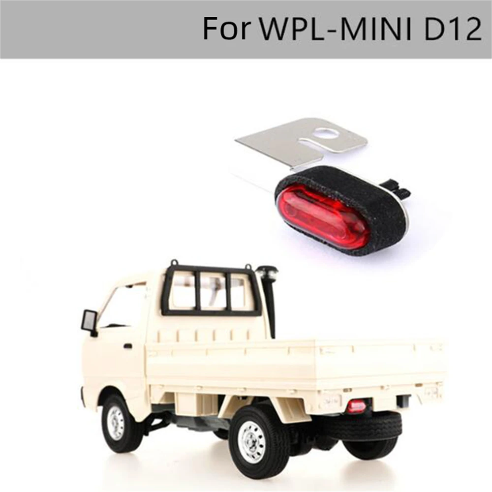 Simulation Interior Brake Light Lamp for 1:16 Scale WPL MINI D12 RC Car Upgrade Part