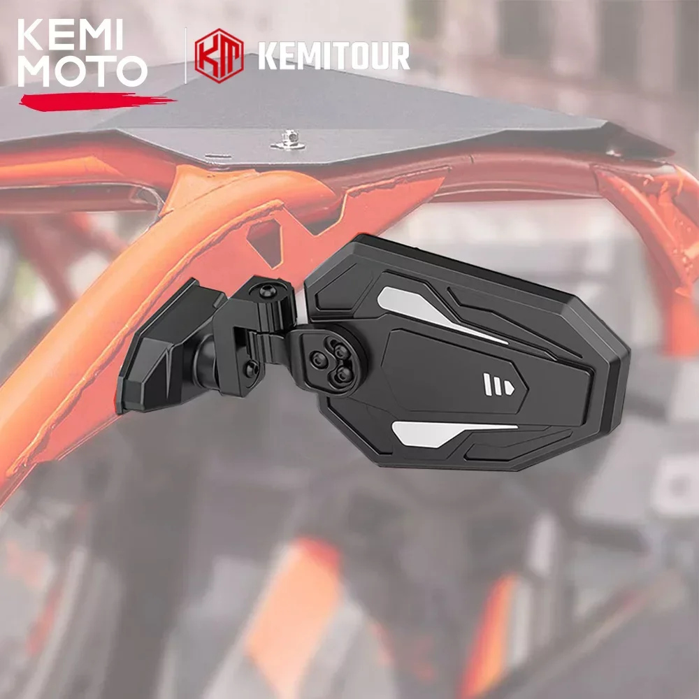 

Алюминиевые боковые зеркала KEMIMOTO X3 UTV 100% для лобового стекла Can am Maverick X3, Maverick X3 MAX 2017-2024