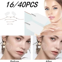 1640 pcs face anti wrinkle sticker invisible face slimming sticker v line wrinkle sagging chin beauty skin care tool