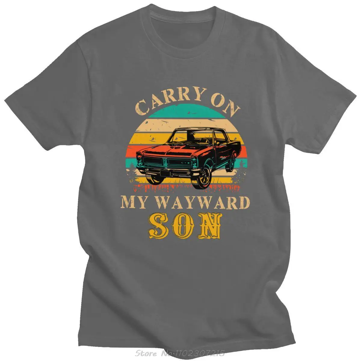 Футболка мужская с короткими рукавами винтажная тенниска из хлопка в стиле ретро