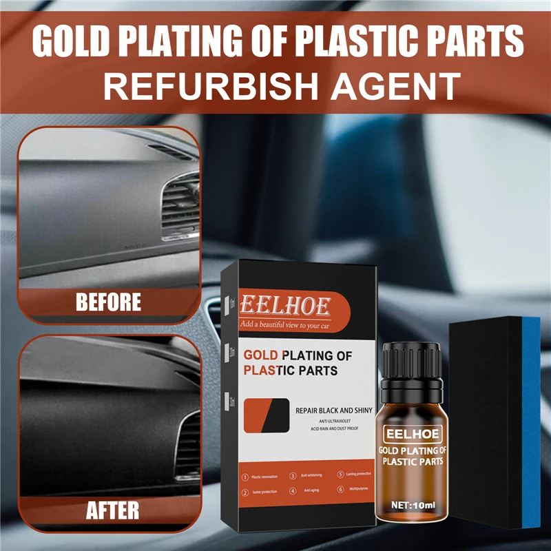 

Car Dashboard Interior Plastic Maintenance Coating Retreading Agent Car Maintenance Auto Plastic Coating Liquid Crystal