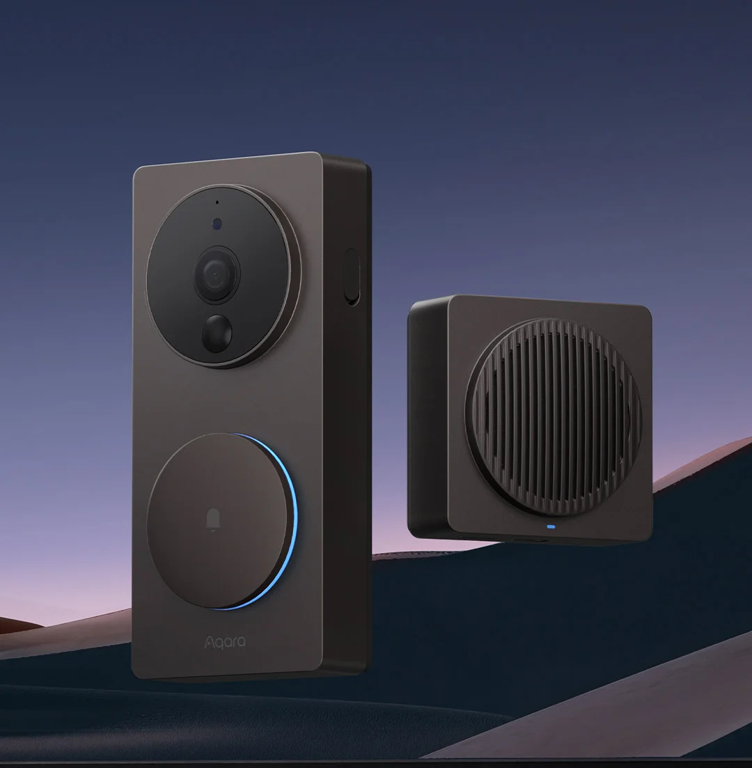 

Визуальный дверной звонок Aqara G4, Wi-Fi, поддержка Apple Homekit, дистанционное управление через приложение, электронный, «кошачий глаз», умный дом, Но...