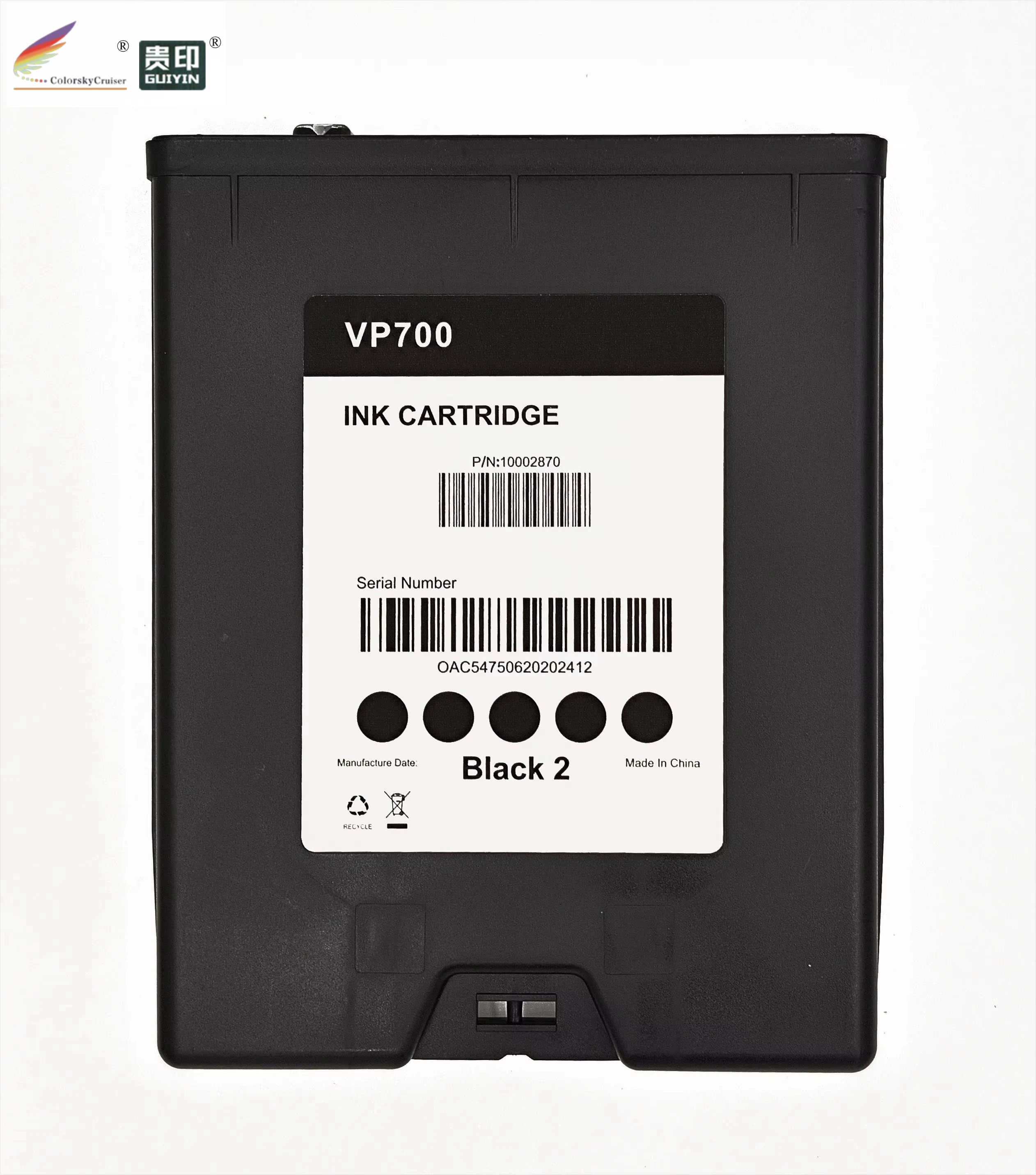 Фото Высококачественный сменный картридж, совместимый с принтером Memjet VP700 VIP color VIPcolor 700 для печати этикеток, kkcmy №1