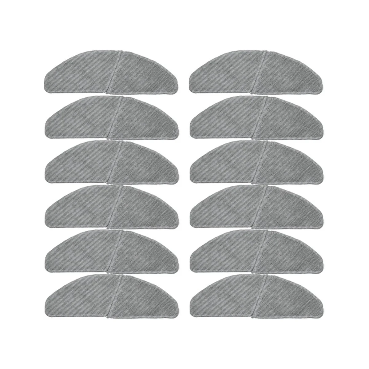 

12Pcs Robot Vacuum Cleaner Mop for S8+ M7 Pro Robot Polyester Swipe Wipe Mop Cloth Pads Appliance Parts