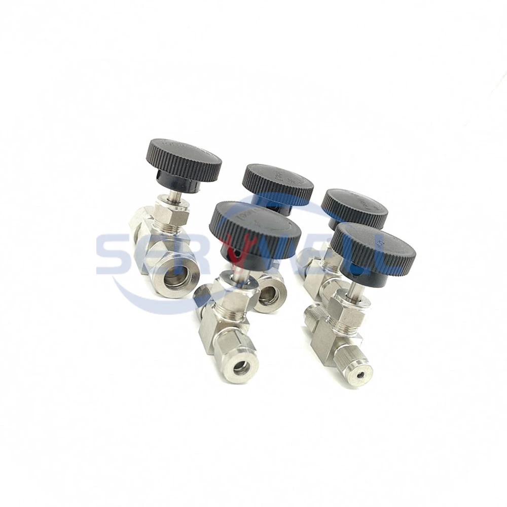 Регулятор расхода из нержавеющей стали SS304 игольчатый клапан 3 4 6 8 10 12 14 16 мм