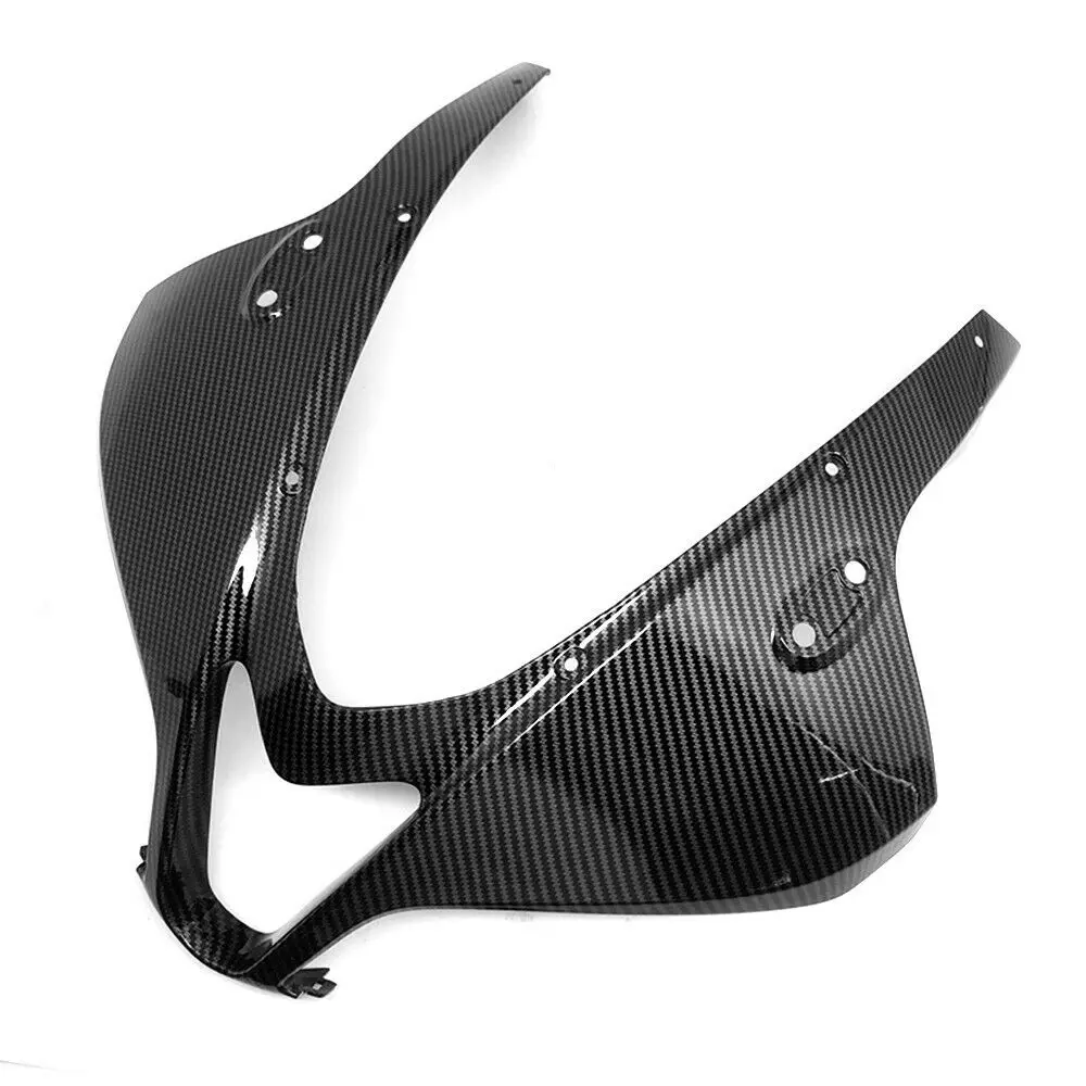 

Hydro Dipped Carbon Fiber Finish Front Nose Headlight Fairing Cowling For Honda CBR 600RR CBR600RR 2007-2012