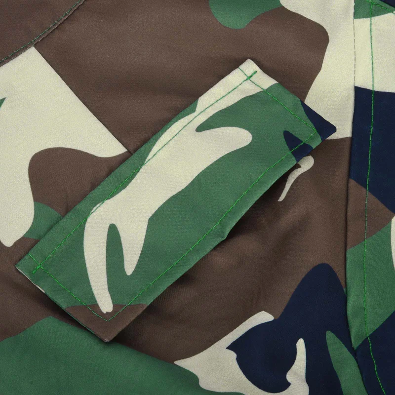 Camouflage Printed Women Mini Shorts High Waist Zipper Fly Short Cargo Pants with Big Pockets 2023 Summer Streetwear Trousers