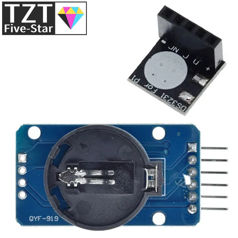 Модуль TZT DS3231 AT24C32 IIC прецизионный тактовый модуль DS3231SN памяти в режиме реального