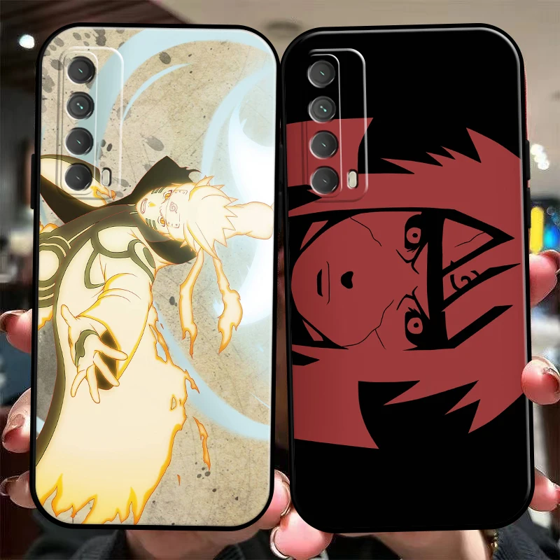 

Japan NARUTO Anime Phone Case For Huawei Honor 7A 7X 8 8X 8C 9 V9 9A 9X 9 Lite 9X Lite Carcasa Silicone Cover Coque Black Soft