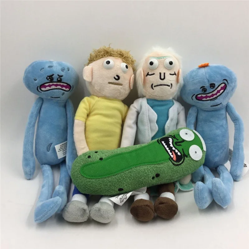 Мягкая игрушечная кукла Ricks плюшевая игрушка Морти фигурка рождественские