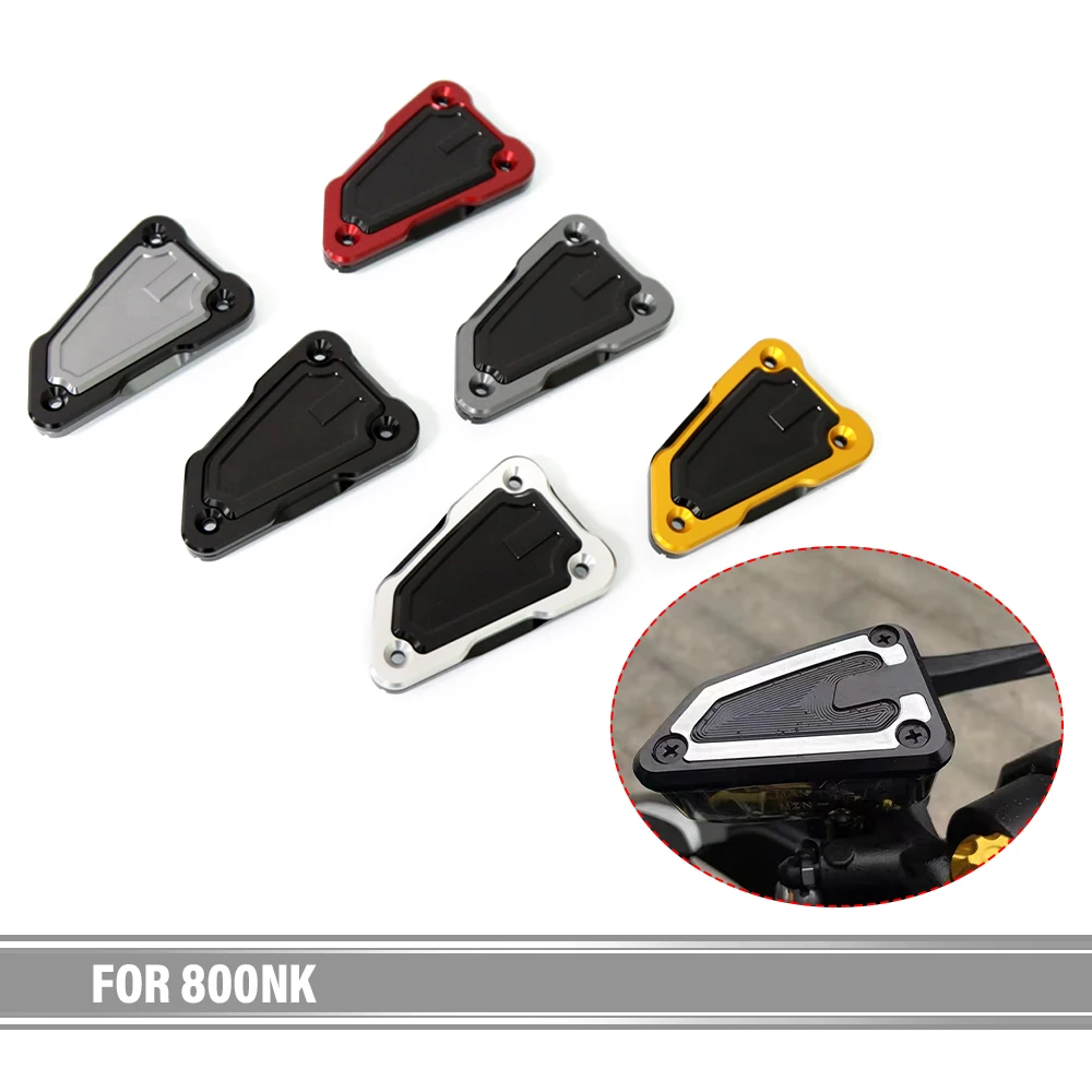 

Fits For 800NK Motorcycle CNC Front Brake Fluid Reservoir Pump Cover Protective Cap Protection CF 800NK