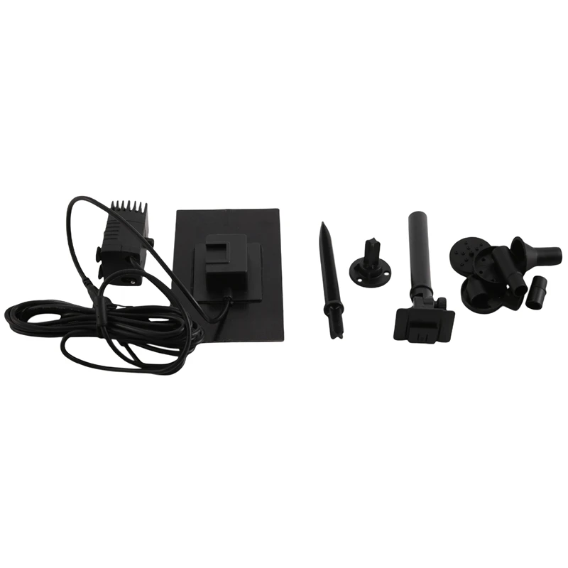 

Water Fountain Pump Outdoor, Upgraded Solar Fountain Pond Pump Kit With Stake, Solar Powered Water Fountain Pump