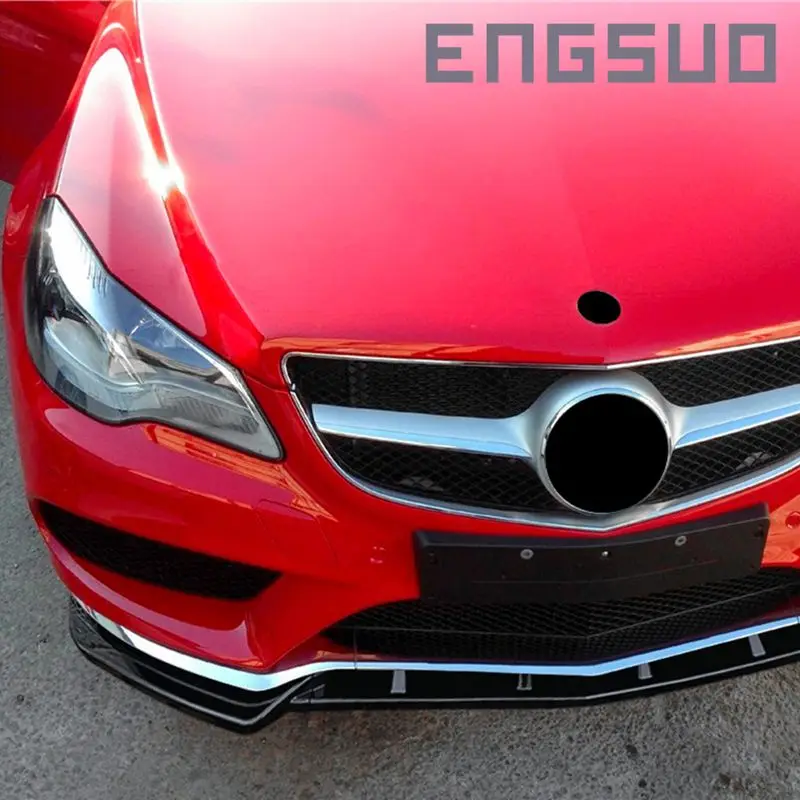 Сплиттер для переднего бампера Mercedes Benz E Class Coupe C207 спойлер тюнинга E200 E260 E63 2 двери