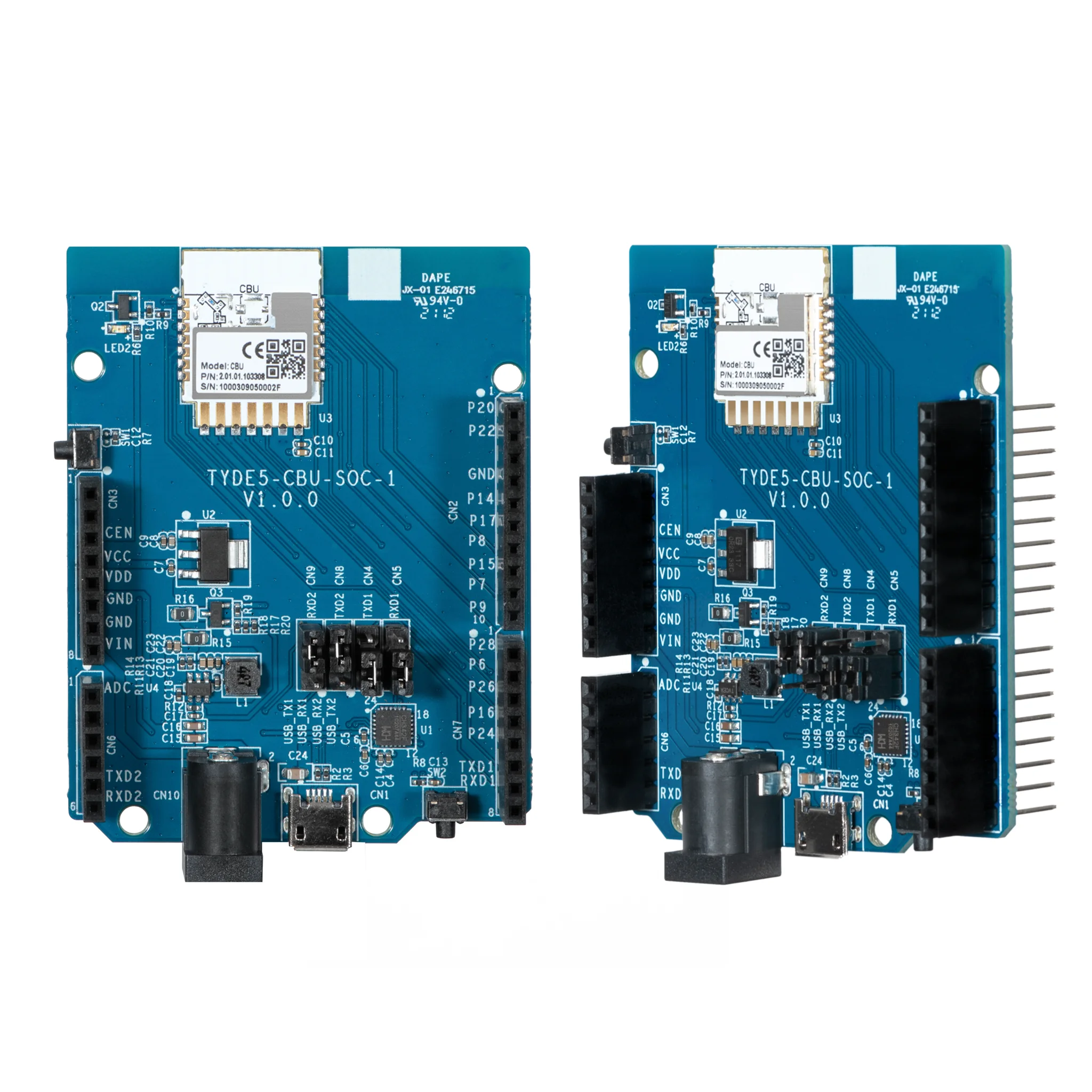 Плата разработки Tuya CBU Встроенный модуль Wi-Fi/Bluetooth LE SoC Board