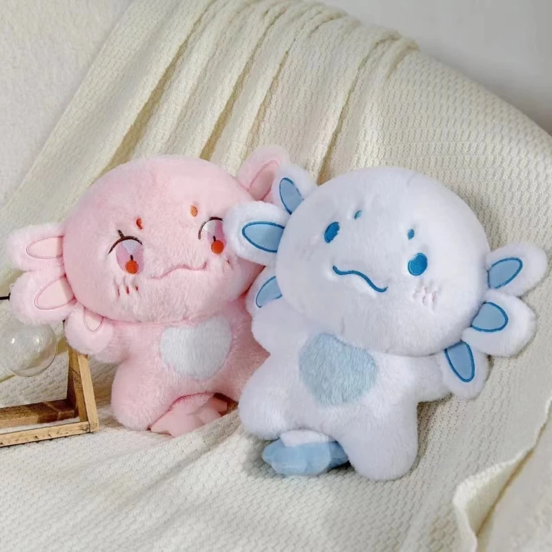 

Axolotl Plush Toy Cartoon Cute Animal Stuffed Plushie Doll Home Decoration Birthday Christmas Halloween Gifts for Children