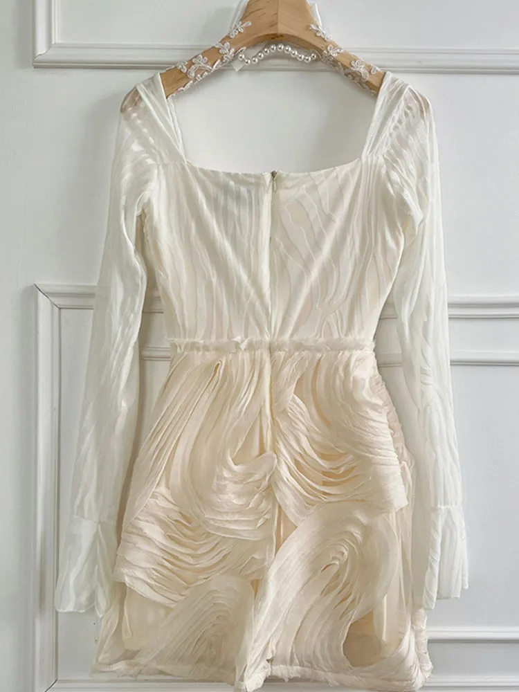 Эксклюзивное банкетное роскошное платье-трапеция облегающее женское