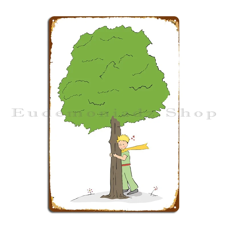 

Металлический плакат с надписью «He Loves Trees» для кухни, паба, клуба, бара