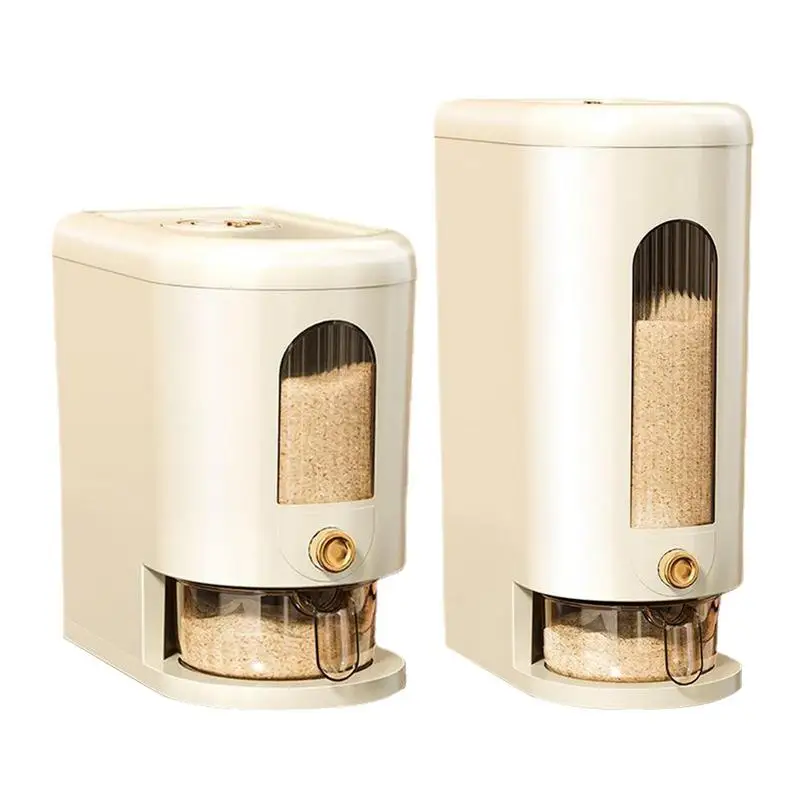 

Kitchen Storage Jar Food Storage Box Space-Saving Seasoning Box With Spoon Rice Storage Container For Kitchen Accessories Tools