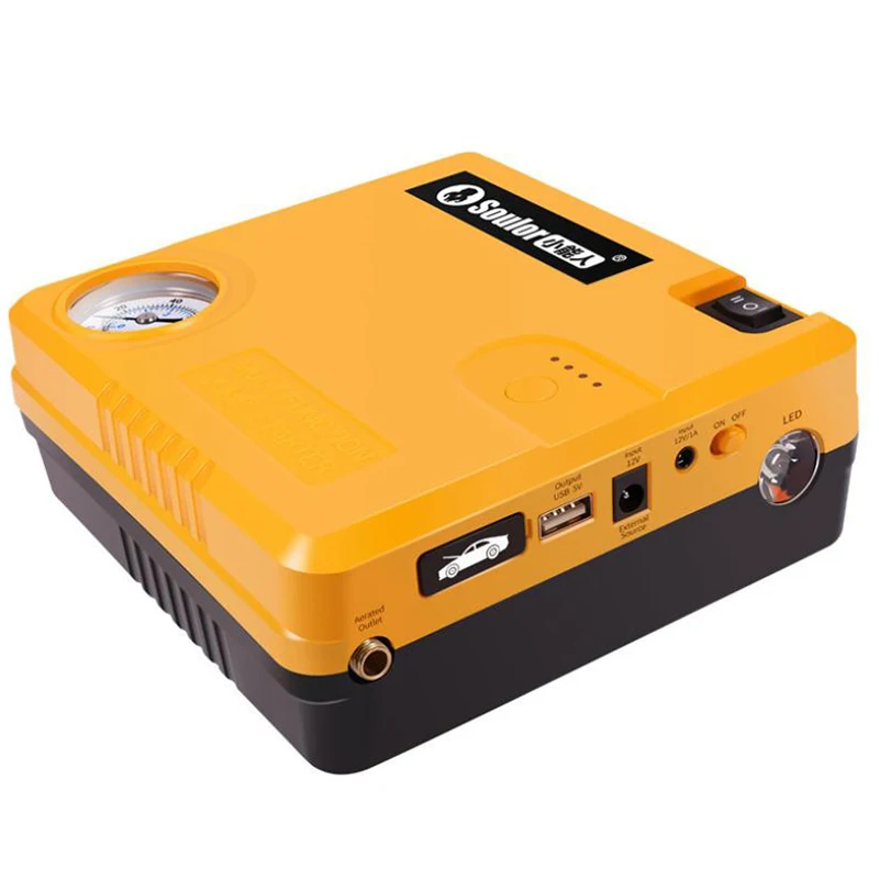 SOULOR DéMareur de Saut Voiture Портативный 12000MA 12V с аккумулятором и компрессией Dɺir avec Puissance