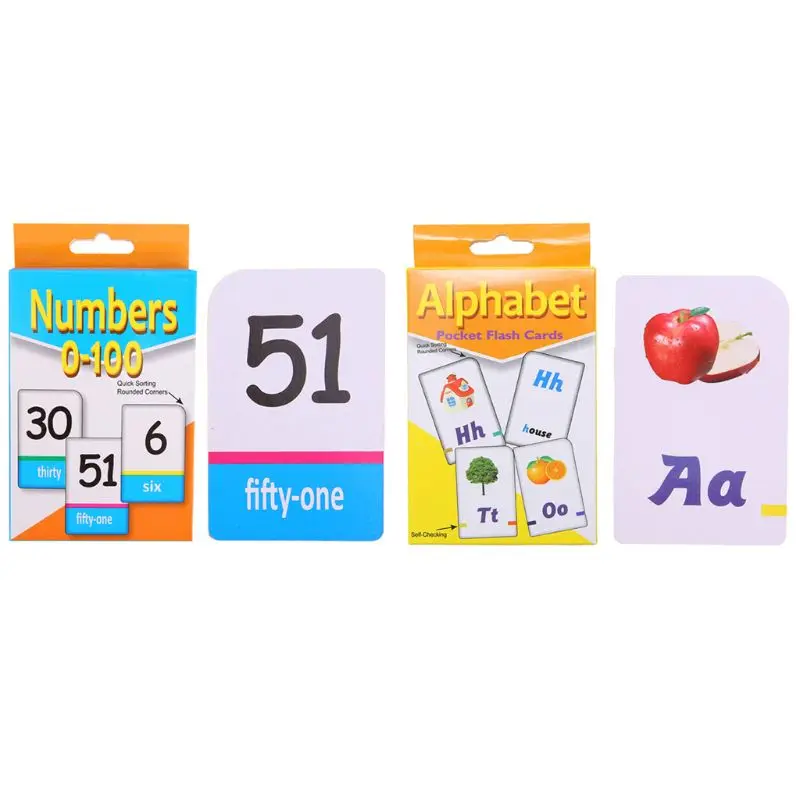 

Children Recognition Numbers Teaching Card Early Education Learning Toy