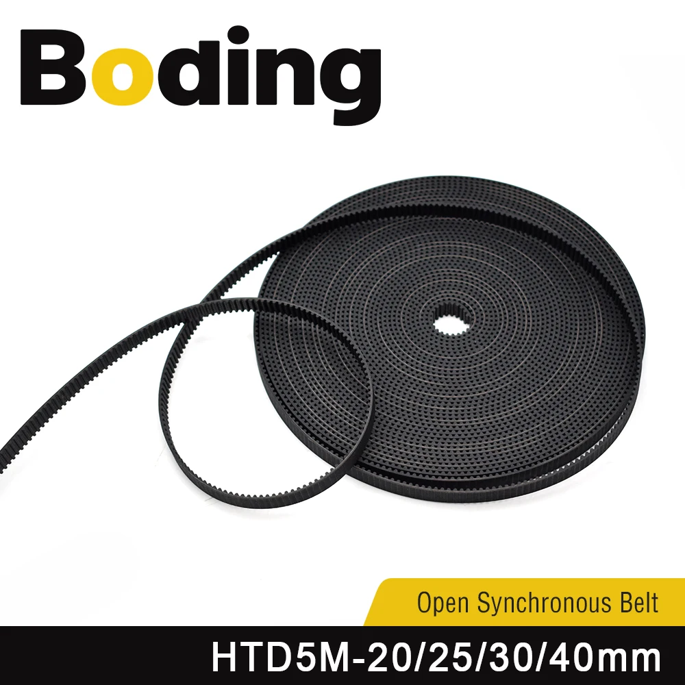 

Boding Open Synchronous Belt Htd5m Width 20mm 25mm 35mm 40mm