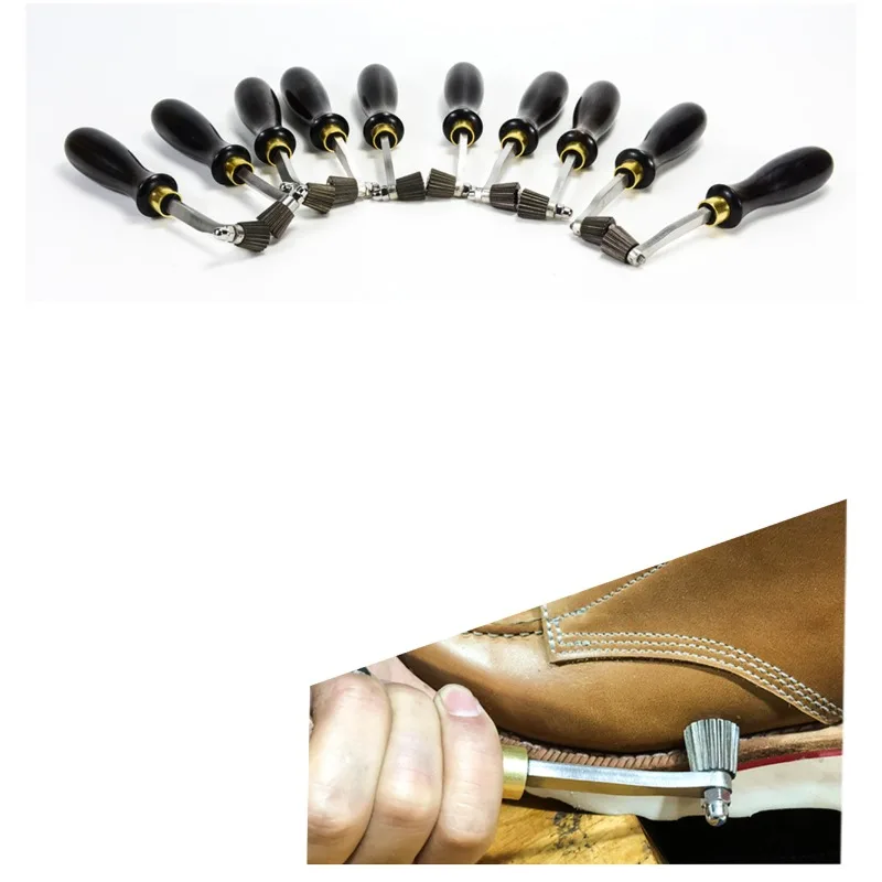 Кожевенное ремесло сапожник подошва кромка рельефное колесо инструмент для