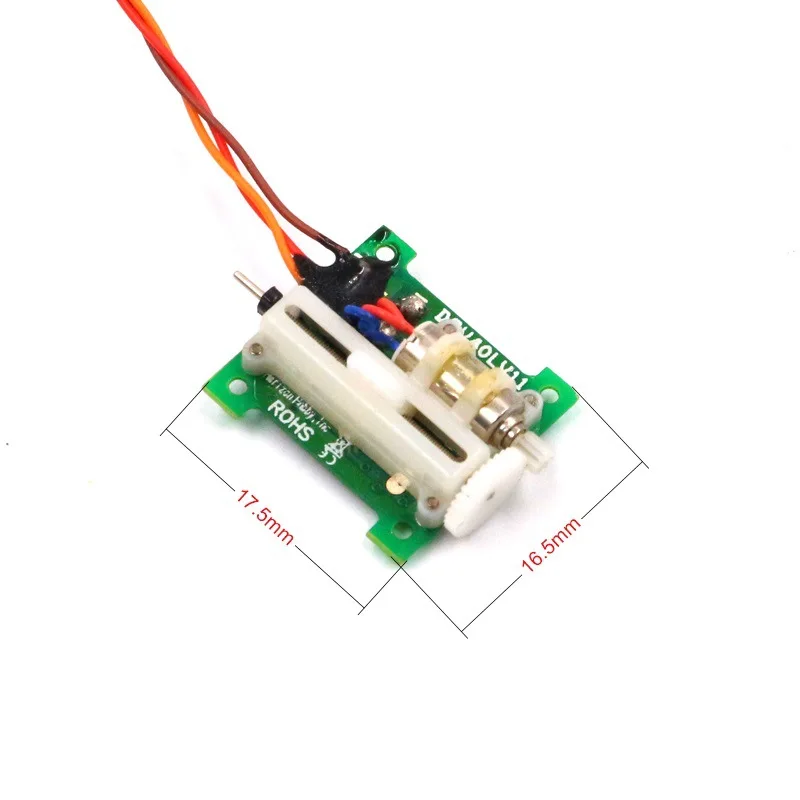 

[Thunder speed model] 1.7g miniature digital steering gear linear steering gear 3.7V-5V voltage for remote control aircraft