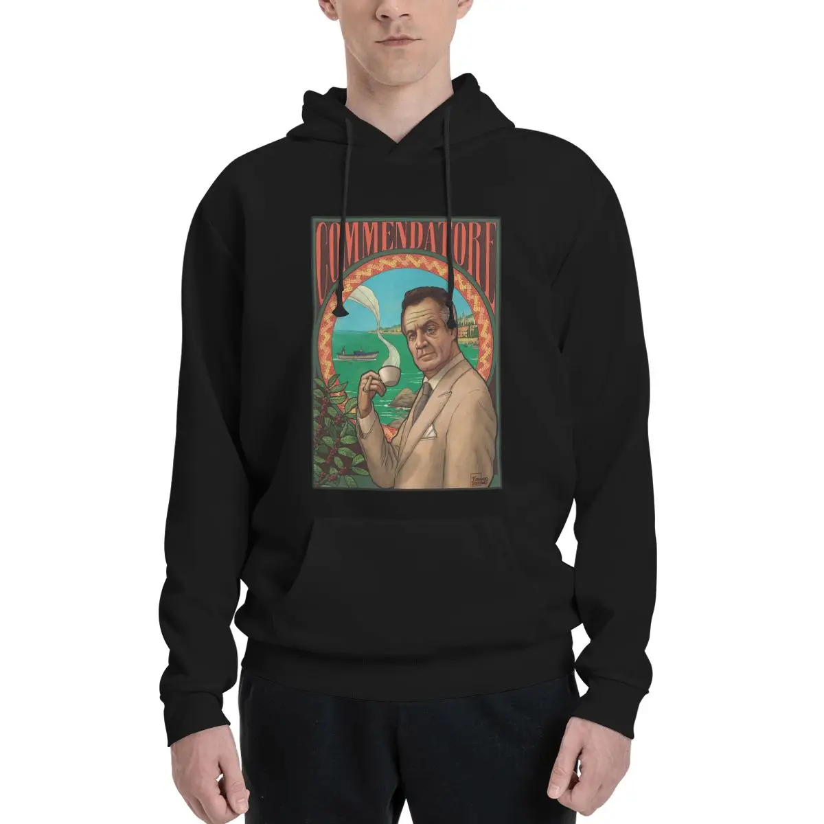 Commendatore-The Sopranos толстовки для мужчин и женщин повседневный пуловер свитшот Harajuku