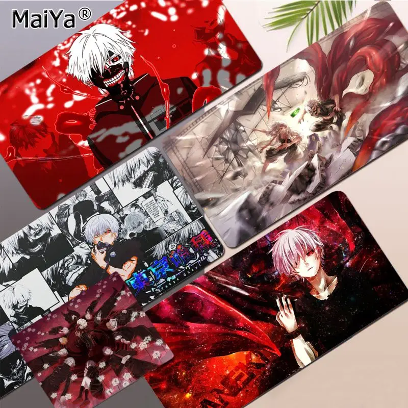 

Anime Tokyo ghoul Beautiful Anime Rubber Mouse Durable Desktop Mousepad Size for Deak Mat for overwatch/cs go/world of warcraft