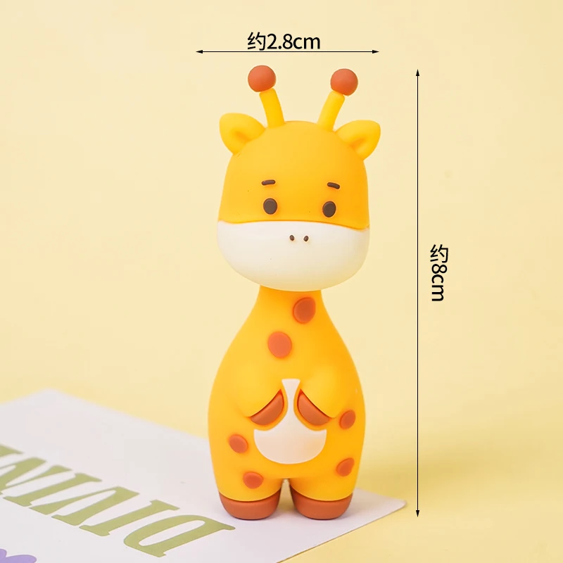 Украшение для торта в виде джунглей сафари Лев слон деньги жираф гриб