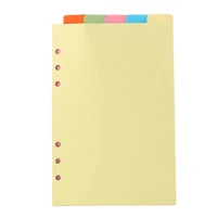stationery for notebook subject classified lables planner index pagination binder dividers index divider a5 a6 a7