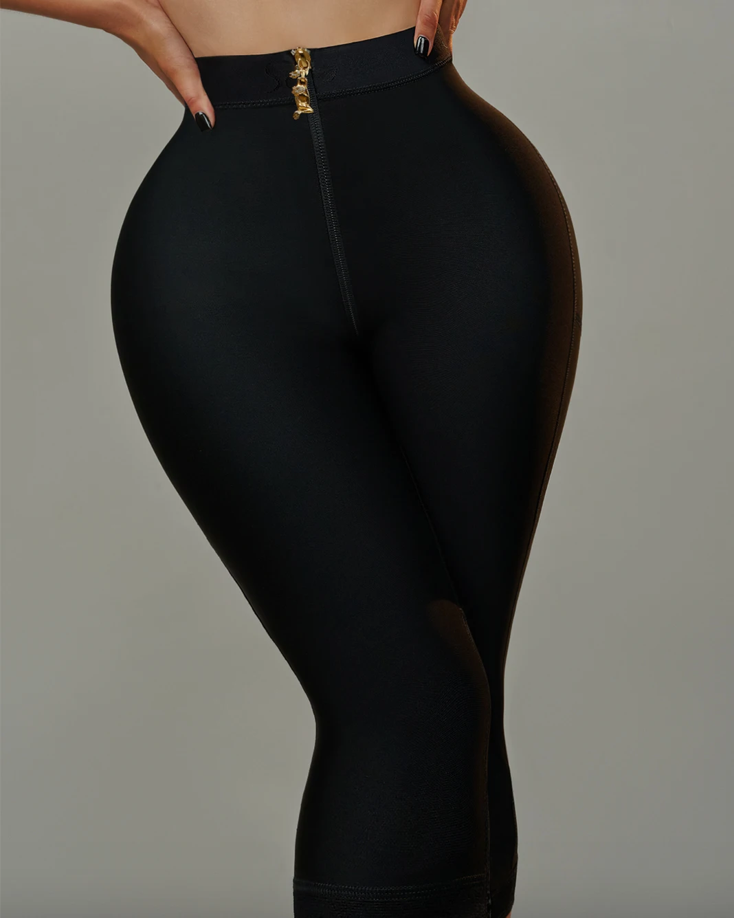 Hi-Waist Shapewear Shorts, Thigh Slimmer Shaper,Women's Tummy Control Seamless High Compression Butt Lifter