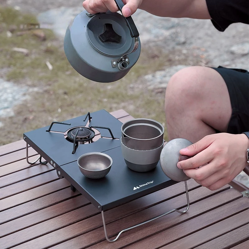 

Outdoor Camping Table Portable Foldable Desk Furniture Computer Bed Ultralight Aluminium Hiking Climbing Picnic Folding Tables