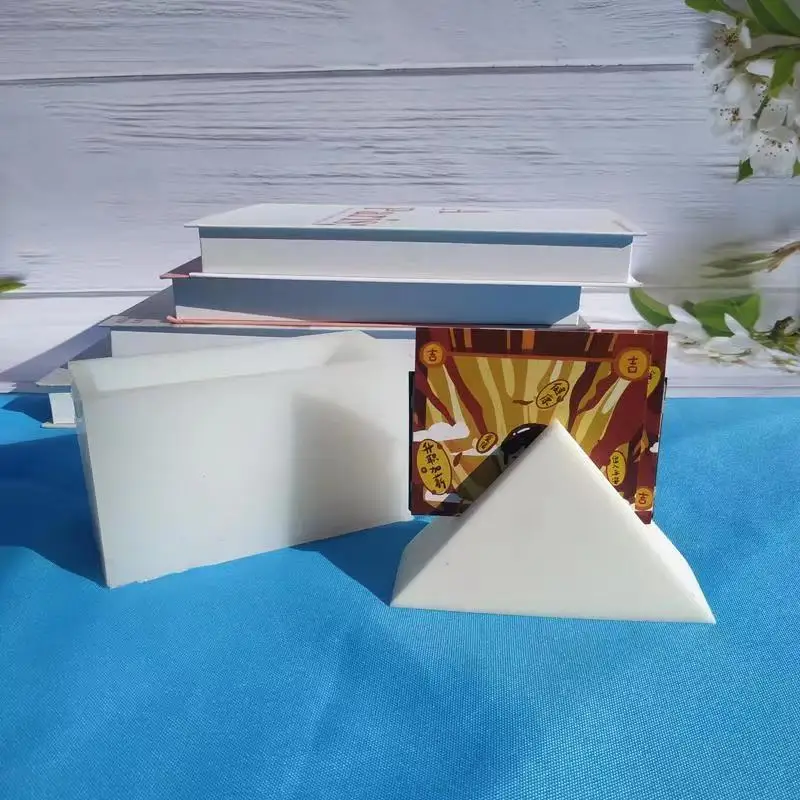 terrazzo concrete business card holder silicone molds office supplies tools diy clay resin mold phone pen holder tray mold free global shipping